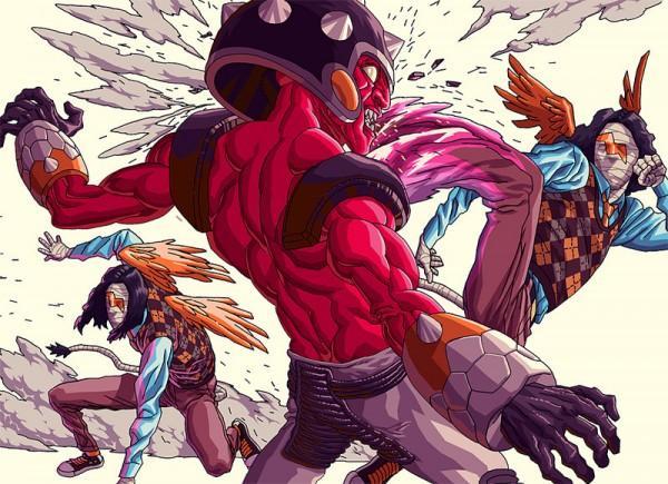 __Captain_Mega_vs_Zing___by_AznMexTofu captain mega vs zing