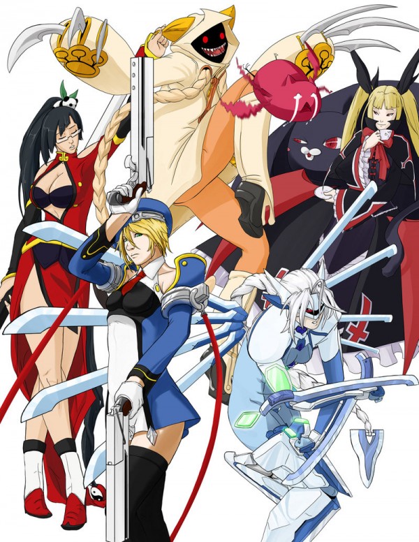 BlazBlue_Girls_by_fire_tisane blazblue girls