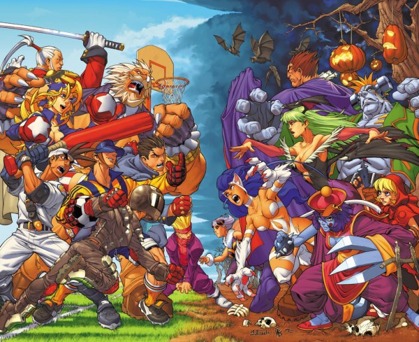 rival schools vs darkstalkers