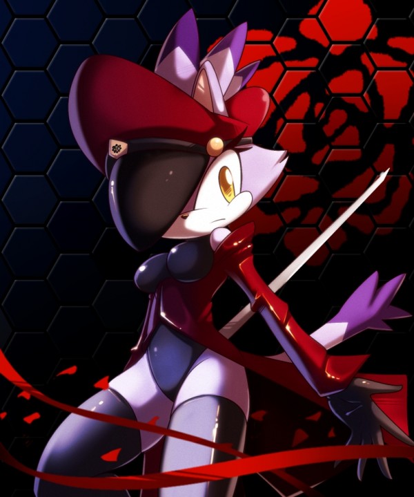 blaze the cat comrade