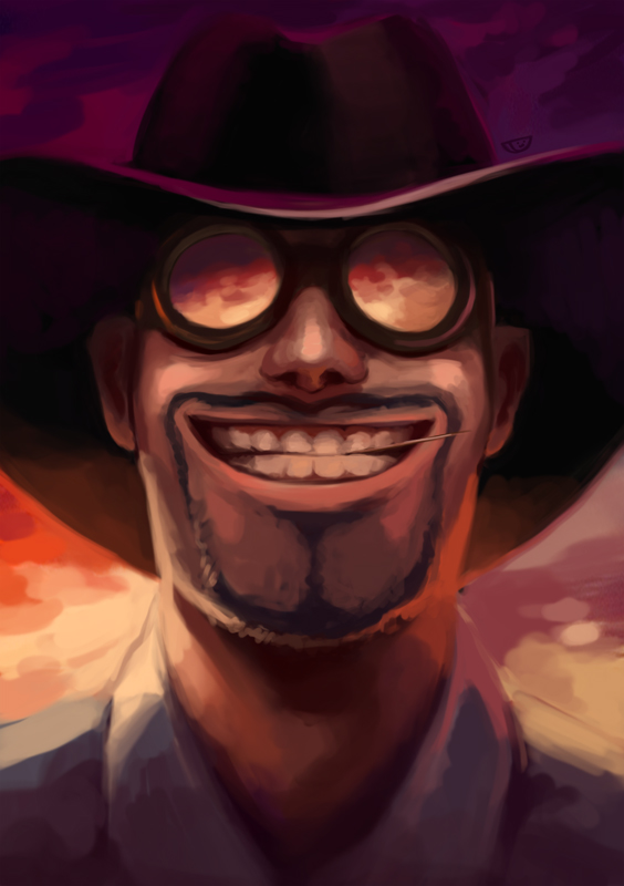 evil blu engineer