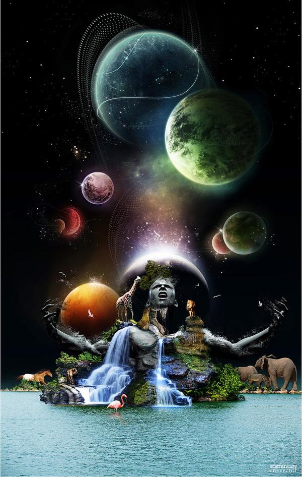 Digital art selected for the Daily Inspiration #768