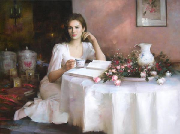 afternoontea - Beautiful Paintings by An He  <3 <3