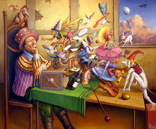 Paintings by Tomasz Setowski | Cuded