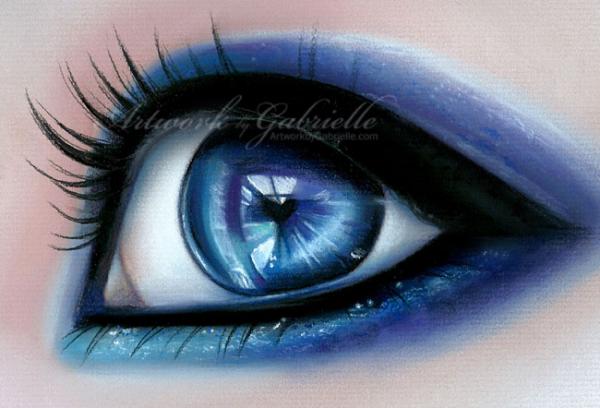 The sea - Portrait Illustrations by Gabrielle  <3 <3