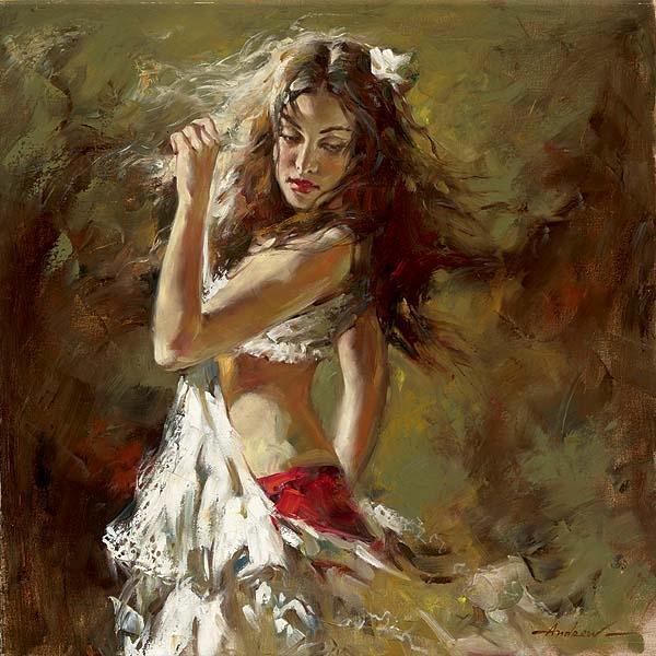 Andrew Atroshenko paintings illustration Drawings Women portrait