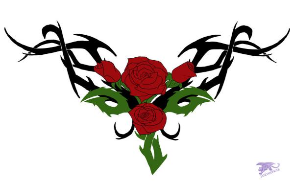 tribal_rose_tattoo600_376