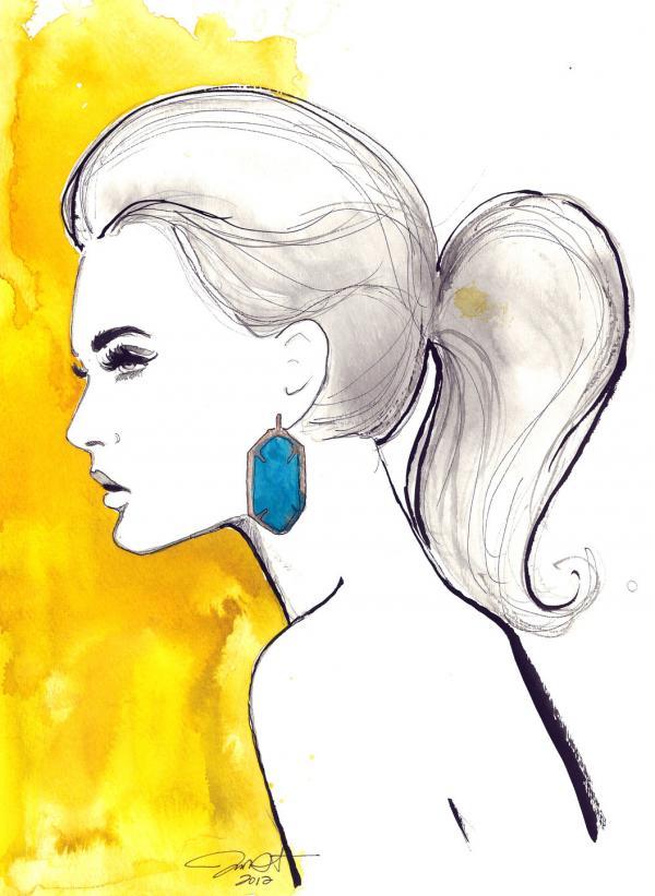 Jessica Durrant  - Fashion Illustrations by Jessica Durrant  <3 <3