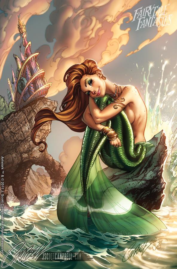 the little mermaid ftf 2012_by_j_scott_campbell_592_900