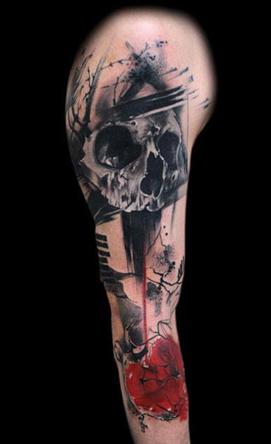 Skull Tattoo - 100 ảnh vui nhộn Skull Tattoo Designs <3 <3