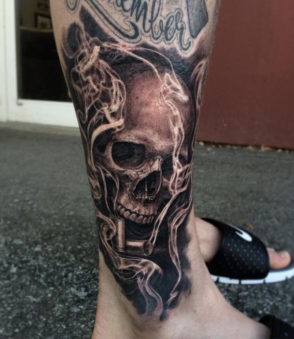 Skull hình xăm cho nam giới - 100 ảnh vui nhộn Skull Tattoo Designs <3 <3