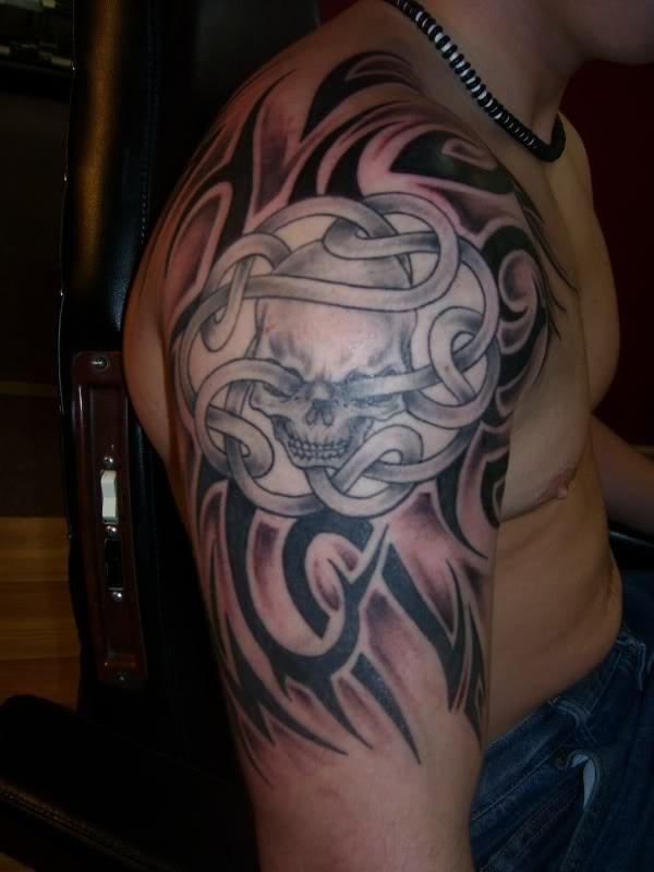 Tribal Celtic Tattoo Sleeve