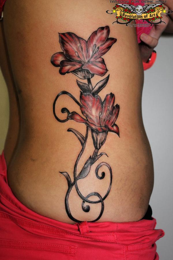 Side Tattoos For Black Women