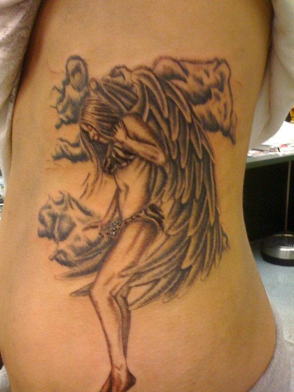 Tuỳ thiên thần hình xăm - 60 Thánh Thiên thần Tattoo Designs <3 <3