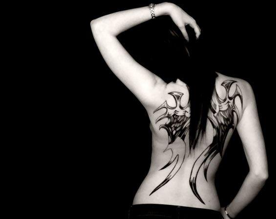 đôi cánh thiên thần - 60 Thánh Thiên thần Tattoo Designs <3 <3