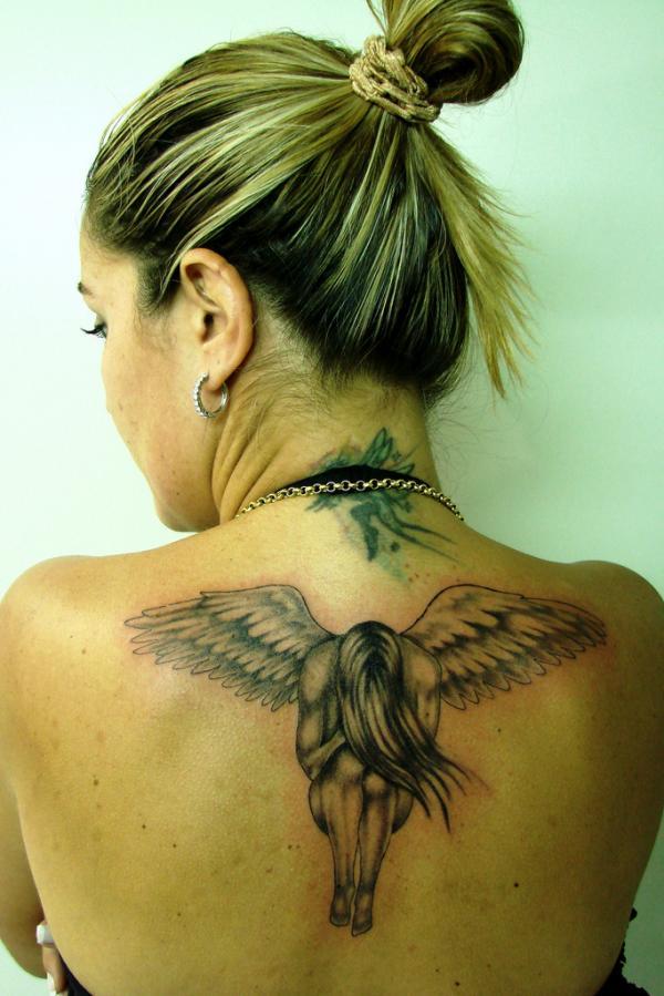 Anjo xăm.  samanta - 60 Thánh Thiên thần Tattoo Designs <3 <3