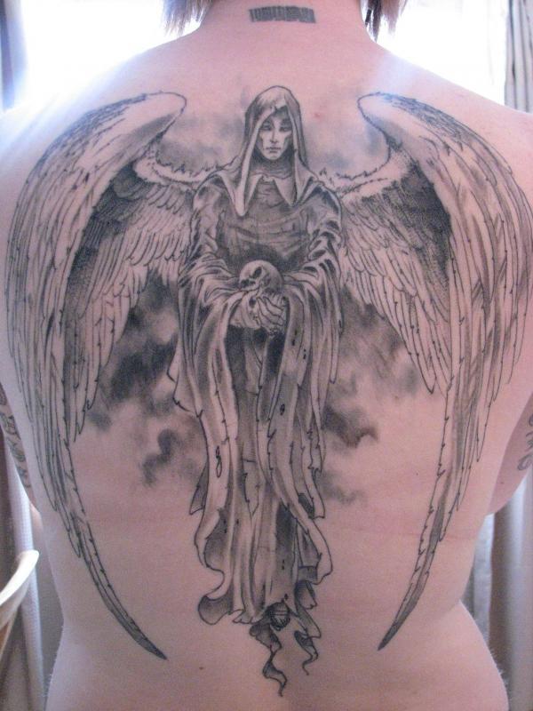Thiên thần của cái chết - 60 Thánh Thiên thần Tattoo Designs <3 <3