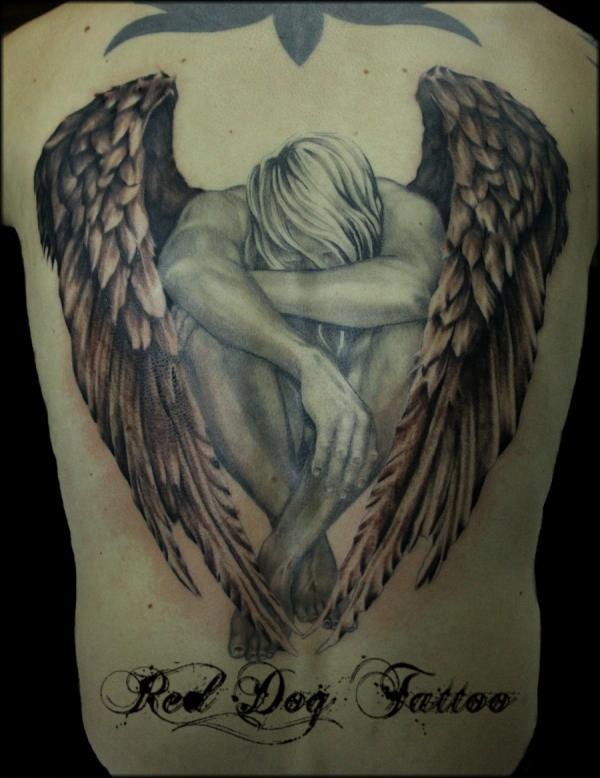  Trở lại angel - 60 Thánh Thiên thần Tattoo Designs <3 <3