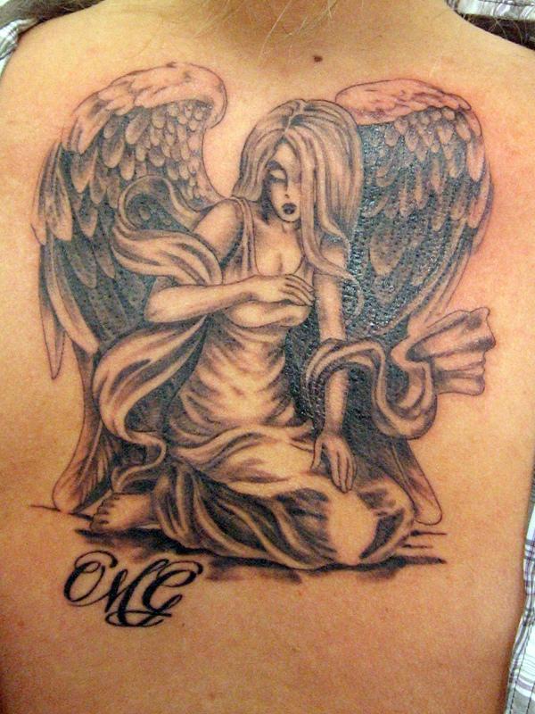Thiên thần hình xăm - 60 Thánh Thiên thần Tattoo Designs <3 <3
