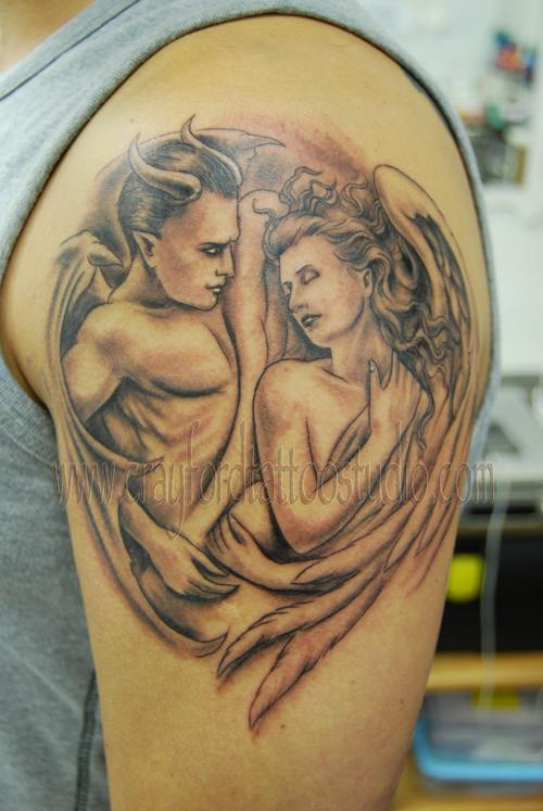 60 Holy Angel Tattoo Designs Art and Design