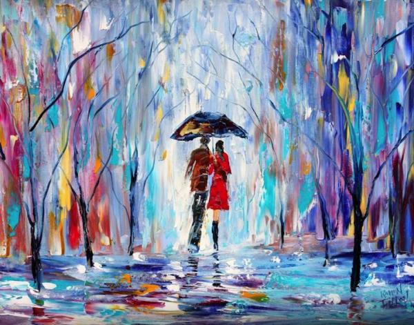 simple paintings of nature