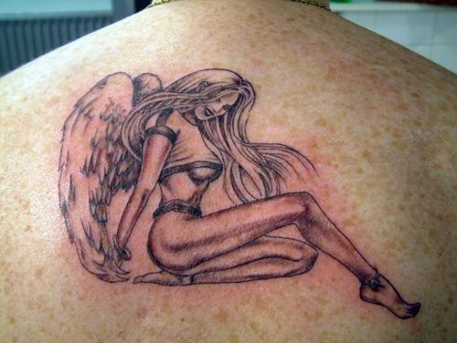 Pinup Thiên thần Tattoo - 60 Thánh Thiên thần Tattoo Designs <3 <3