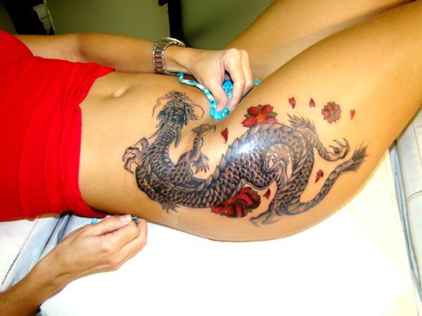 Dragão Tattoo - Marcio Rhanuii - 30 ảnh vui nhộn Dragon Tattoo Designs <3 <3
