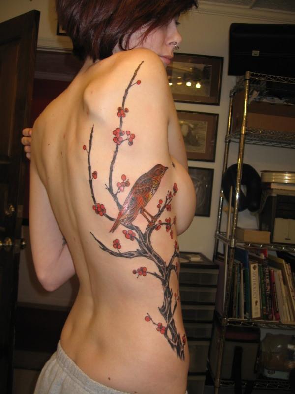 hình xăm được thực hiện bởi James Marlowe - 30 ảnh vui nhộn Cherry Tattoos Designs <3 <3