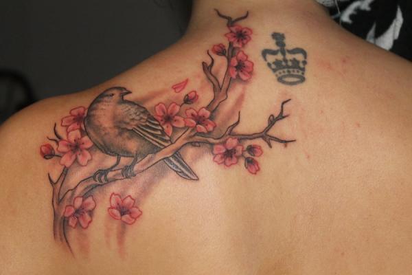 Cherry cây xăm - 30 ảnh vui nhộn Cherry Tattoos Designs <3 <3