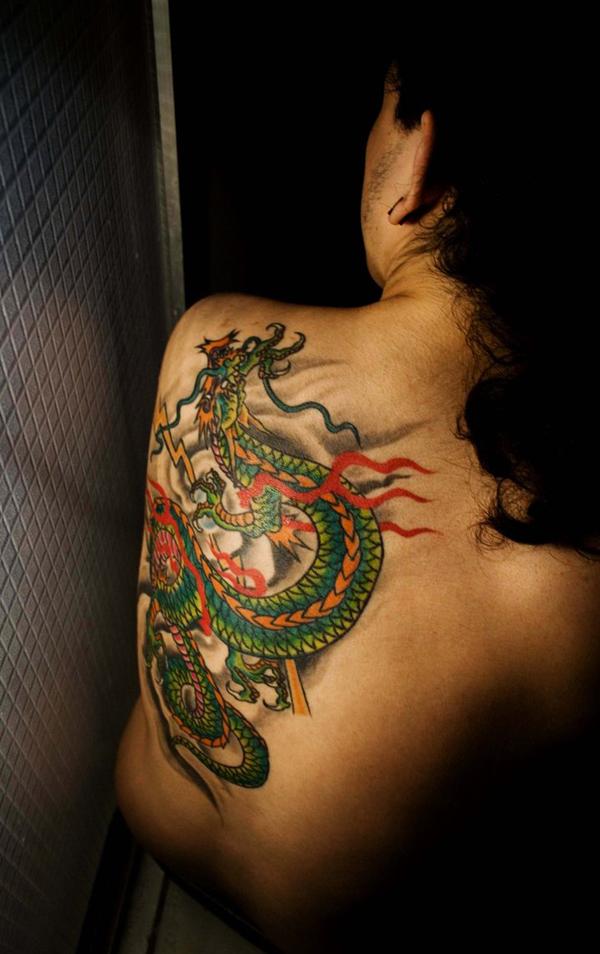 Dragon Tattoo - 30 ảnh vui nhộn Dragon Tattoo Designs <3 <3