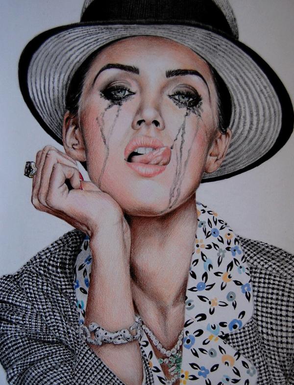 Jalouse - Colour Pencil Drawings by Valentina Zou  <3 <3