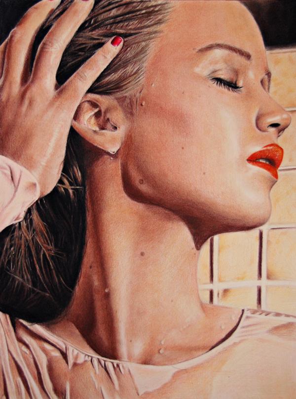 Jennifer lawrence - Colour Pencil Drawings by Valentina Zou  <3 <3