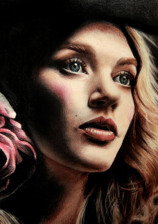 Lookout - Colour Pencil Drawings by Valentina Zou  <3 <3