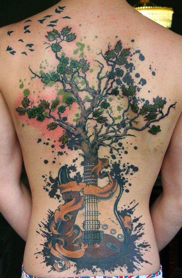 Một cây xăm đẹp - 60 ảnh vui nhộn Tattoo Designs Âm nhạc <3 <3