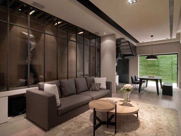 Elegant Interior Design Of A Multilevel Apartment Art And A Multilevel Contemporary Apartment 9 Elegant Interior Design Of