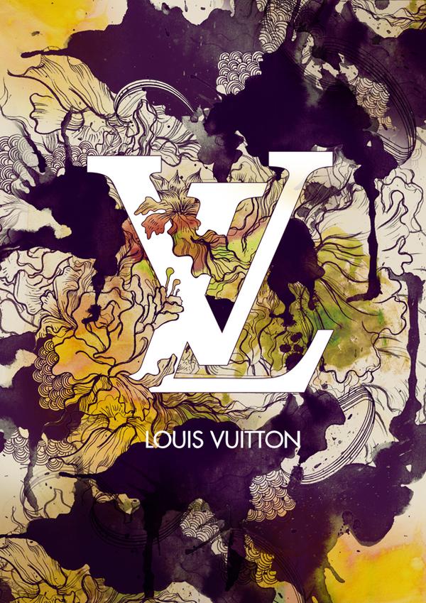 Louis Vuittonロゴパターン Iphone壁紙 好きなロゴマークを壁紙に ブランドのiphone スマホ壁紙 ファッション編 大量 Naver まとめ