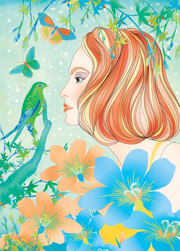  - Colorful Illustrations by Ella Tjader  <3 <3