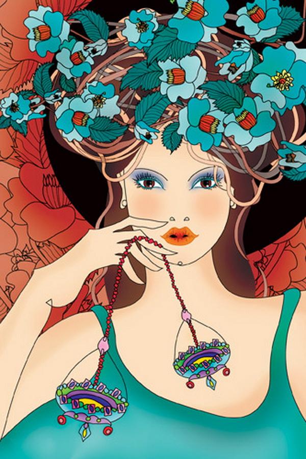 Colorful Illustrations by Ella Tjader - Colorful Illustrations by Ella Tjader  <3 <3