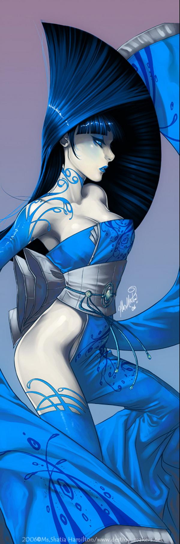 Comic Illustrations by Shatia Hamilton - casper - 二手书店正式开张*