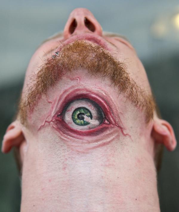 unusual eye tattoo