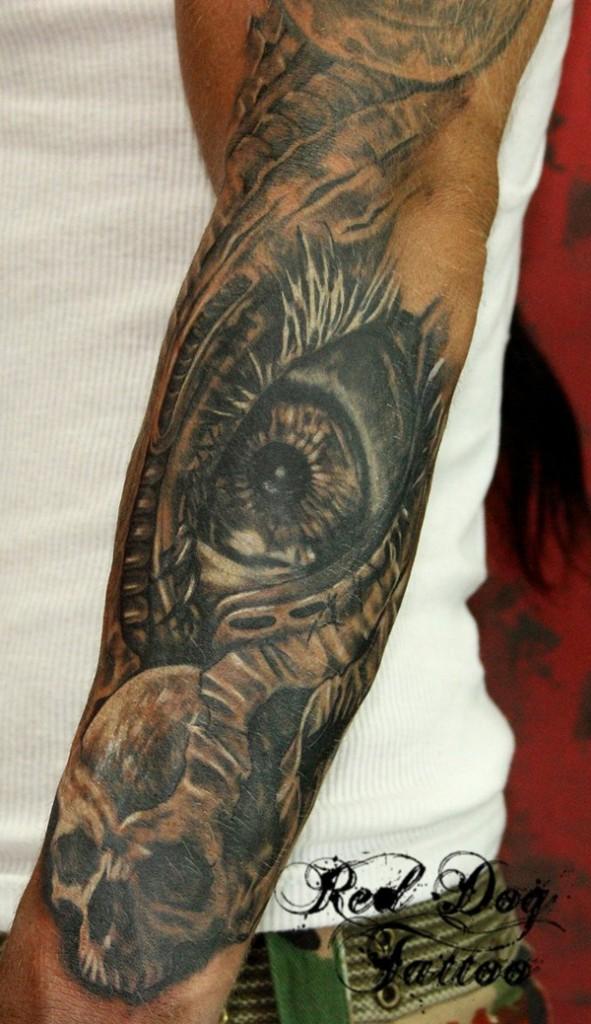 Mắt với Skull Tattoo - 50 Điên mắt xăm <3 <3