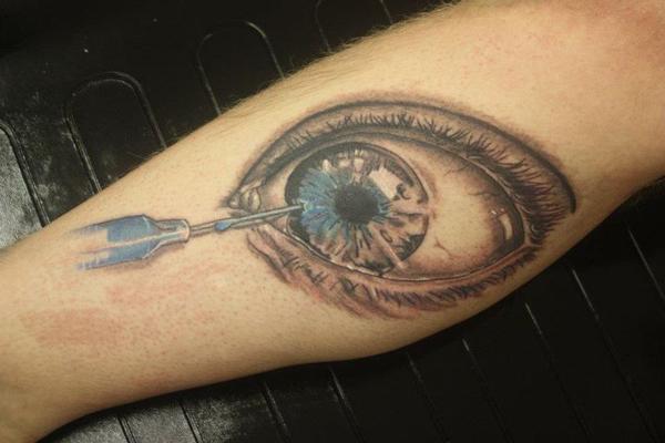  Tattoo Eye - 50 Điên mắt xăm <3 <3