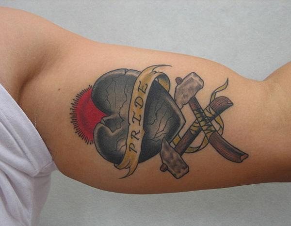 trái tim bằng đá - 35 + ảnh vui nhộn Tattoo Designs tim <3 <3