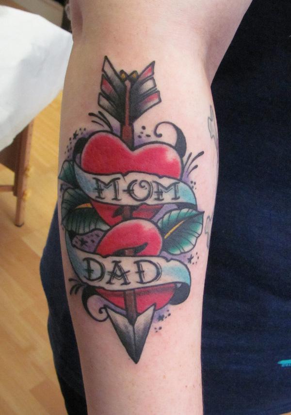 mẹ và cha - 35 + ảnh vui nhộn Tattoo Designs tim <3 <3