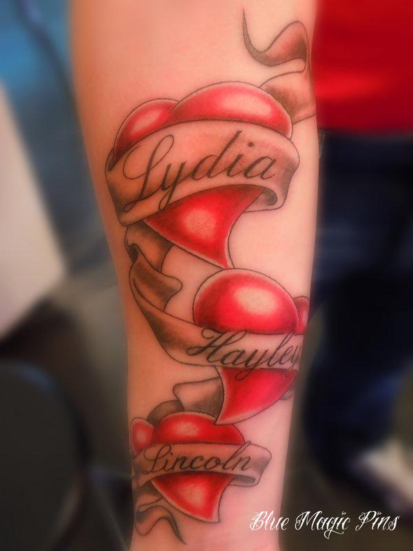 Sleeve Hearts - 35 + ảnh vui nhộn Tattoo Designs tim <3 <3