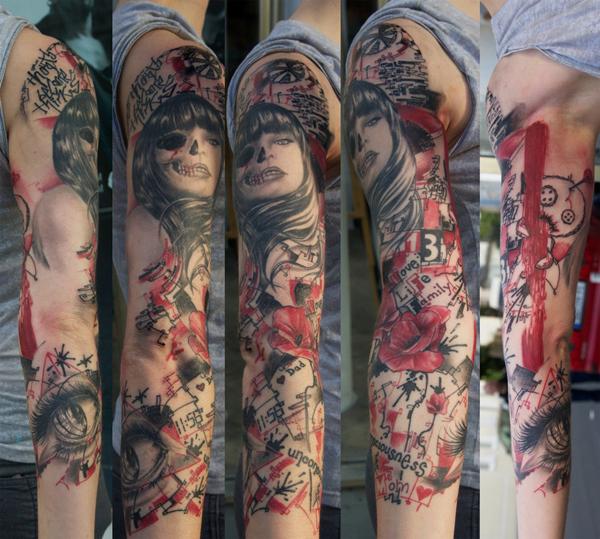 dự án cánh tay tùy chỉnh - 50+ mát Sleeve Tattoo Designs <3 <3