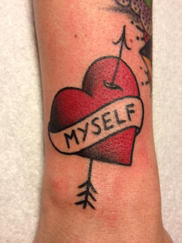 yêu chính mình - hơn 35 ảnh vui nhộn Tattoo Designs tim <3 <3