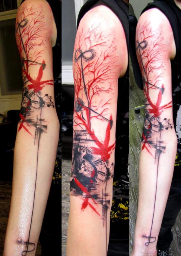 Tóm tắt thùng rác hình xăm - 50 + mát Sleeve Tattoo Designs <3 <3