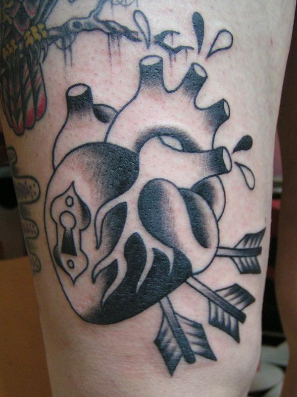 Tim Tattoo - 35 + ảnh vui nhộn Tattoo Designs tim <3 <3