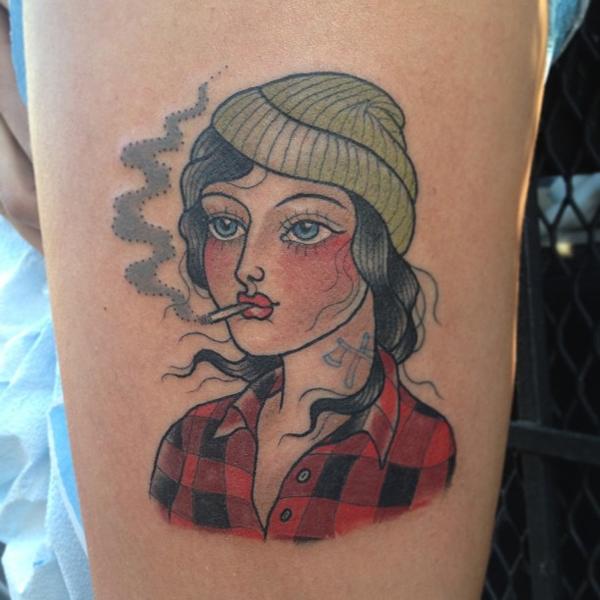 Ladies galore!  Lumberjack về Sorrell ngày hôm nay ... - 45 ảnh vui nhộn Portrait Tattoo Designs <3 <3